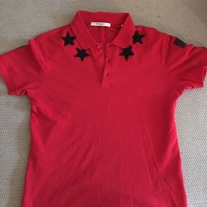 Givenchy red polo